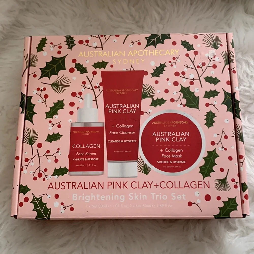 AUSTRALIAN Apothecary Christmas gift set NIB NWT